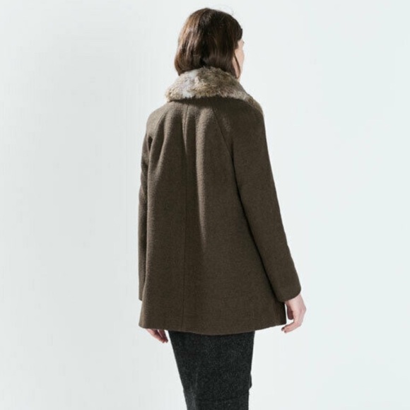 Zara Wool Coat - Picture 2 of 9